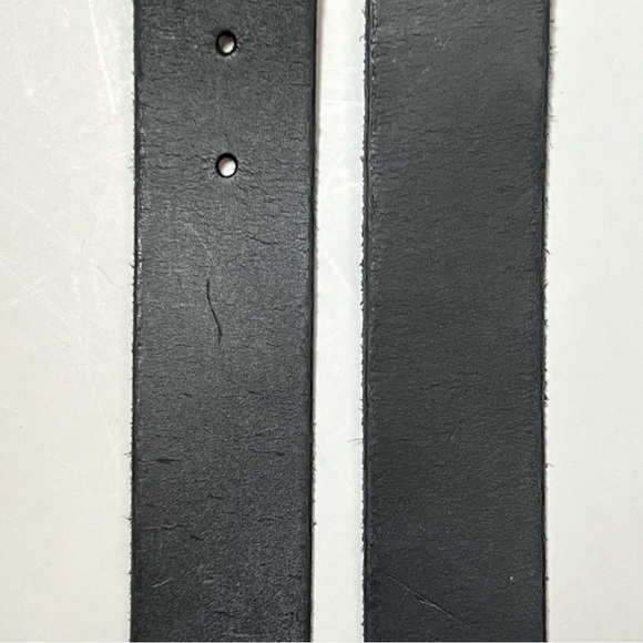LEVIS Black Full Grain Genuine Leather Belt US 34 EU 85 - Picture 6 of 11